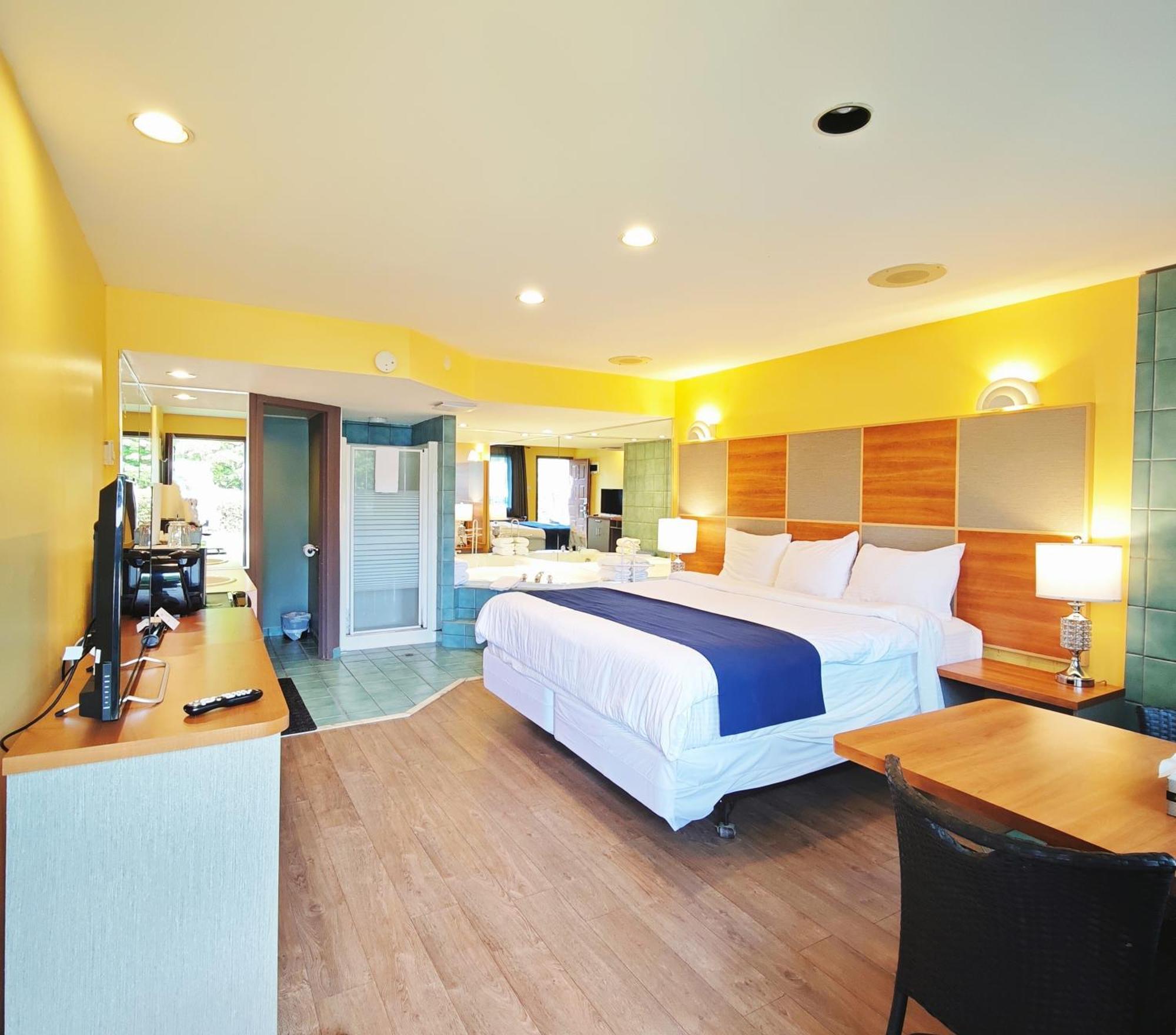 Motel Des Pentes Et Suites Saint-Sauveur-des-Monts Esterno foto